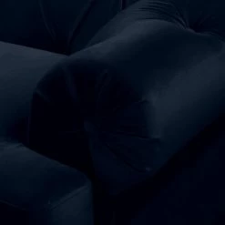 Jack & Alice Canapé Thory (2 places) - Bleu foncé -Meubles de salon Soldes sofa thory 2 sitzer samt dunkelblau 4896500