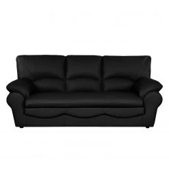 Modoform Canapé Torsby (3 places) - Imitation cuir -Meubles de salon Soldes sofa torsby 3 sitzer kunstleder ohne schlaffunktion schwarz 5069116