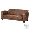Ars manufacti Canapé Tullow (3 places) - Aspect vieux cuir marron -Meubles de salon Soldes sofa tullow 3 sitzer antiklederoptik braun 556092