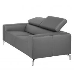 Fredriks Canapé Varberg (2 places) - Imitation cuir -Meubles de salon Soldes sofa varberg 2 sitzer kunstleder grau 5065020