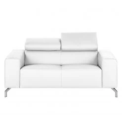 Fredriks Canapé Varberg (2 places) - Imitation cuir -Meubles de salon Soldes sofa varberg 2 sitzer kunstleder weiss 5064840