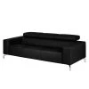 Fredriks Canapé Varberg (3 places) - Imitation cuir -Meubles de salon Soldes sofa varberg 3 sitzer kunstleder schwarz 5064480