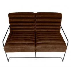 Ars manufacti Canapé Voda II (2 places) - Marron chocolat -Meubles de salon Soldes sofa voda ii 2 sitzer antiklederlook schokoladenbraun 5044548