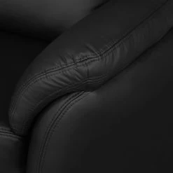 Modoform Salon Windom - 3-2-1 - Imitation cuir - Noir -Meubles de salon Soldes sofa windom 3 sitzer kunstleder schwarz 4087960