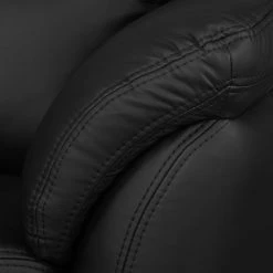 Modoform Canapé Windom Imitation cuir (2 places) - Noir -Meubles de salon Soldes sofa windom 3 sitzer kunstleder schwarz 4087964 3