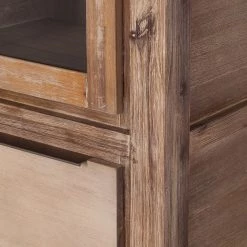 Red Living Vitrine Akhatar - Acacia multicolore / Cendré 12 Red Living Vitrine Akhatar - Acacia multicolore / Cendré -Meubles de salon Soldes standvitrine akhatar akazie multicolor smoked 3627681