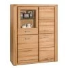 Naturoo Armoire vitrine Lombok I - Partiellement en bois massif 2 Naturoo Armoire vitrine Lombok I - Partiellement en bois massif -Meubles de salon Soldes standvitrine lombok ii teilmassiv wildeiche 5004024