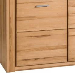 Naturoo Armoire vitrine Lombok I - Partiellement en bois massif -Meubles de salon Soldes standvitrine lombok ii teilmassiv wildeiche 5004036