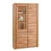 Naturoo Armoire vitrine Lombok II - Partiellement en bois massif -Meubles de salon Soldes standvitrine lombok iii teilmassiv kernbuche 5004064