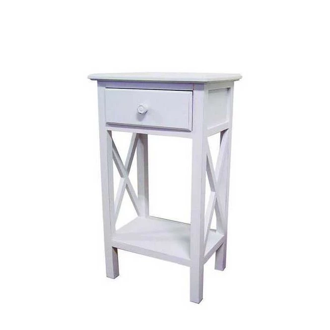 Maison Belfort Table d'appoint Toronto - Blanc 3 Maison Belfort Table d'appoint Toronto - Blanc