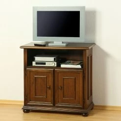 Montreux Meuble TV Arabella - Tulipier partiellement massif - Teinté et verni à l'ancienne 5 Montreux Meuble TV Arabella - Tulipier partiellement massif - Teinté et verni à l'ancienne -Meubles de salon Soldes tv kommode arabella ii tulpenbaum teilmassiv antik gebeizt lackiert 1429600