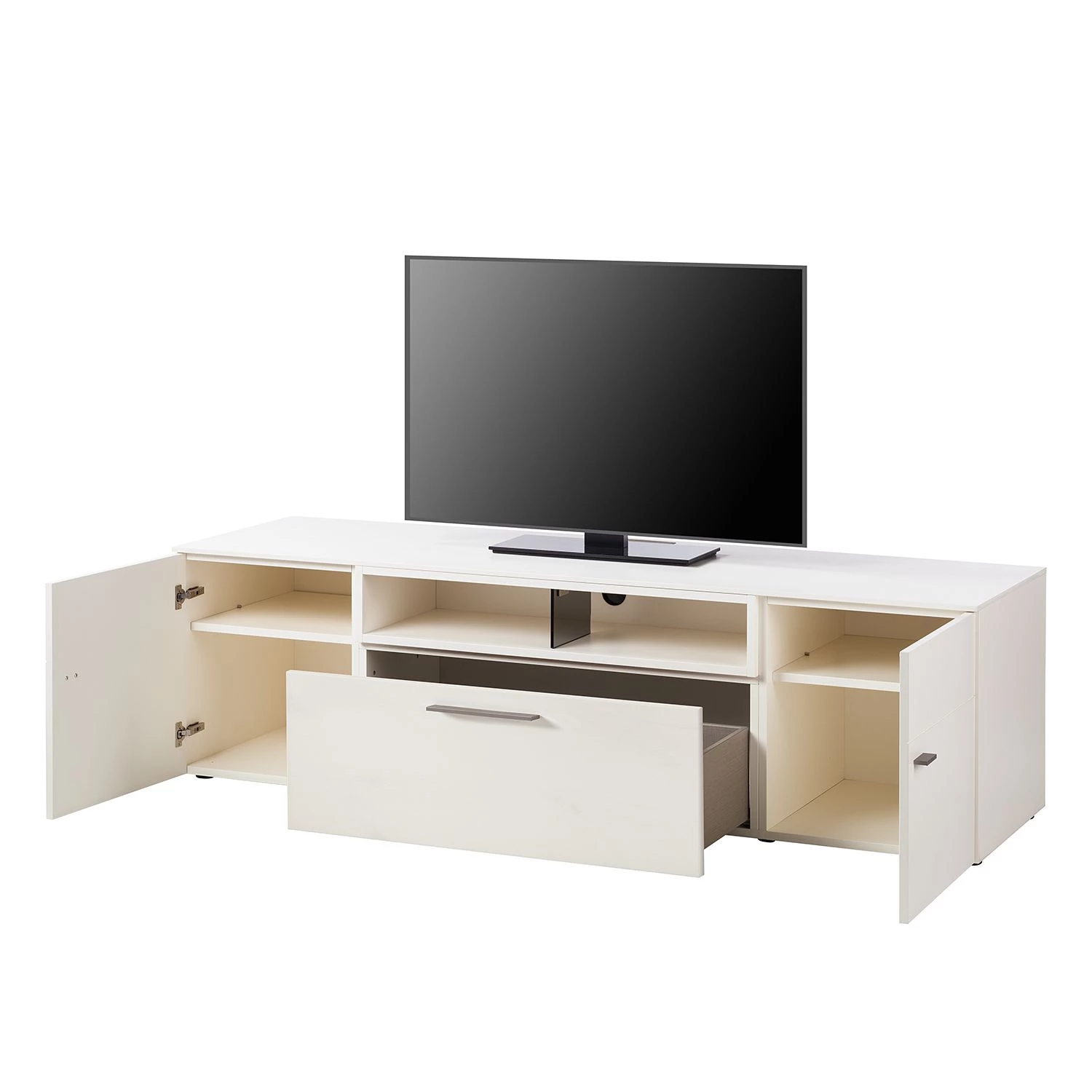 GWINNER Meuble TV Anzio II - Blanc mat 7 GWINNER Meuble TV Anzio II - Blanc mat – Image 5