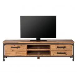 Ars manufacti Meuble TV Atelier I - Partiellement en acacia massif -Meubles de salon Soldes tv lowboard atelier i akazie teilmassiv 1832754