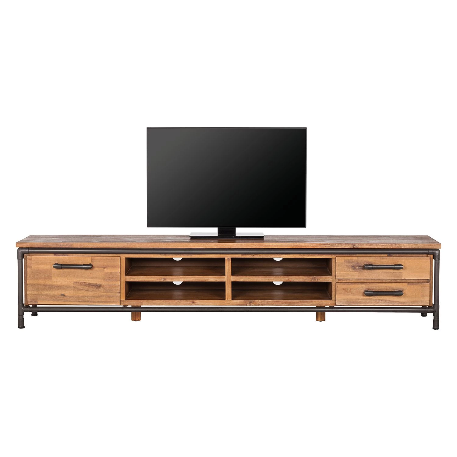 Ars manufacti Meuble TV Atelier II - Partiellement en acacia massif 5 Ars manufacti Meuble TV Atelier II - Partiellement en acacia massif – Image 3