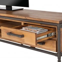 Ars manufacti Meuble TV Atelier II - Partiellement en acacia massif 19 Ars manufacti Meuble TV Atelier II - Partiellement en acacia massif -Meubles de salon Soldes tv lowboard atelier ii akazie teilmassiv 1832830