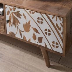 Ars manufacti Meuble TV Rygge II - Manguier massif 21 Ars manufacti Meuble TV Rygge II - Manguier massif -Meubles de salon Soldes tv lowboard bloomingville ii mango massiv 5206100