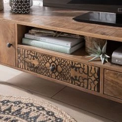 Ars manufacti Meuble TV Rygge II - Manguier massif 22 Ars manufacti Meuble TV Rygge II - Manguier massif -Meubles de salon Soldes tv lowboard bloomingville ii mango massiv 5206104