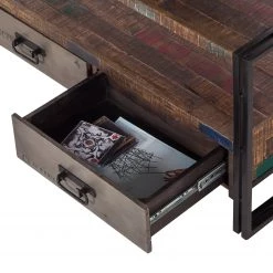 Red Living Meuble TV Factory II - Manguier massif / Métal - Marron vintage 21 Red Living Meuble TV Factory II - Manguier massif / Métal - Marron vintage -Meubles de salon Soldes tv lowboard factory ii mango massiv metall vintage braun 3627733