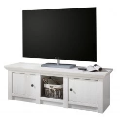 Maison Belfort Meuble TV Geestland - Imitation pin blanc