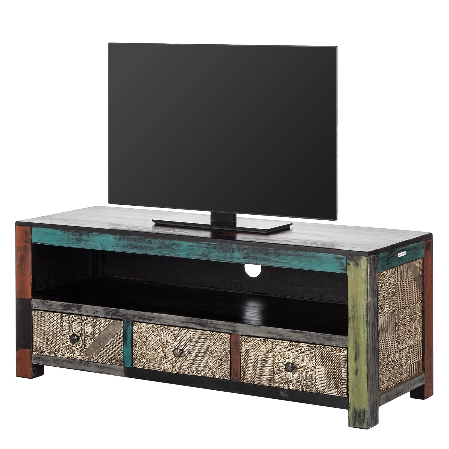 Wolf-Möbel Meuble TV Goa I - Partiellement en manguier et acacia massifs 3 Wolf-Möbel Meuble TV Goa I - Partiellement en manguier et acacia massifs