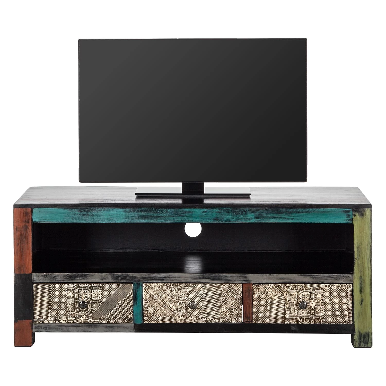 Wolf-Möbel Meuble TV Goa I - Partiellement en manguier et acacia massifs 6 Wolf-Möbel Meuble TV Goa I - Partiellement en manguier et acacia massifs – Image 4