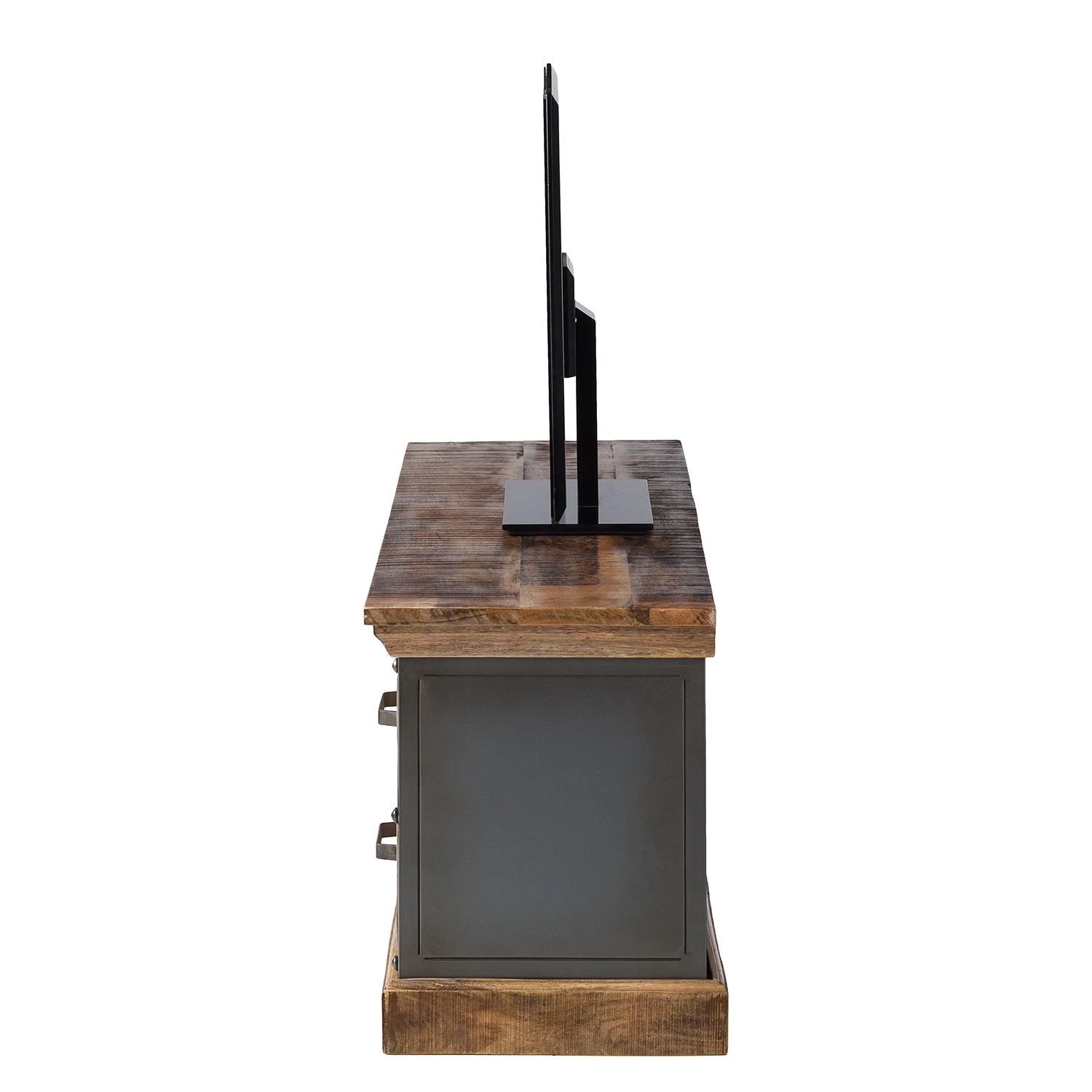 Ars manufacti Meuble TV Hunter - Manguier massif / Métal - Manguier / Gris bleu 7 Ars manufacti Meuble TV Hunter - Manguier massif / Métal - Manguier / Gris bleu – Image 5