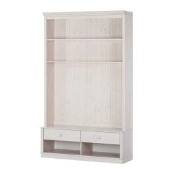 Maison Belfort Meuble TV Lillehammer II - Epicéa blanc -Meubles de salon Soldes tv lowboard lillehammer ii kiefer massiv weiss 1053938