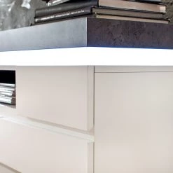 Fredriks Meuble TV Namona II - Éclairage inclus - Imitation béton / Blanc 19 Fredriks Meuble TV Namona II - Éclairage inclus - Imitation béton / Blanc -Meubles de salon Soldes tv lowboard namona ii inkl beleuchtung weiss anthrazit weiss anthrazit 3666793