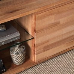 Ars Natura Meuble TV StenWOOD - Hêtre massif -Meubles de salon Soldes tv lowboard stenwood buche massiv 4380532