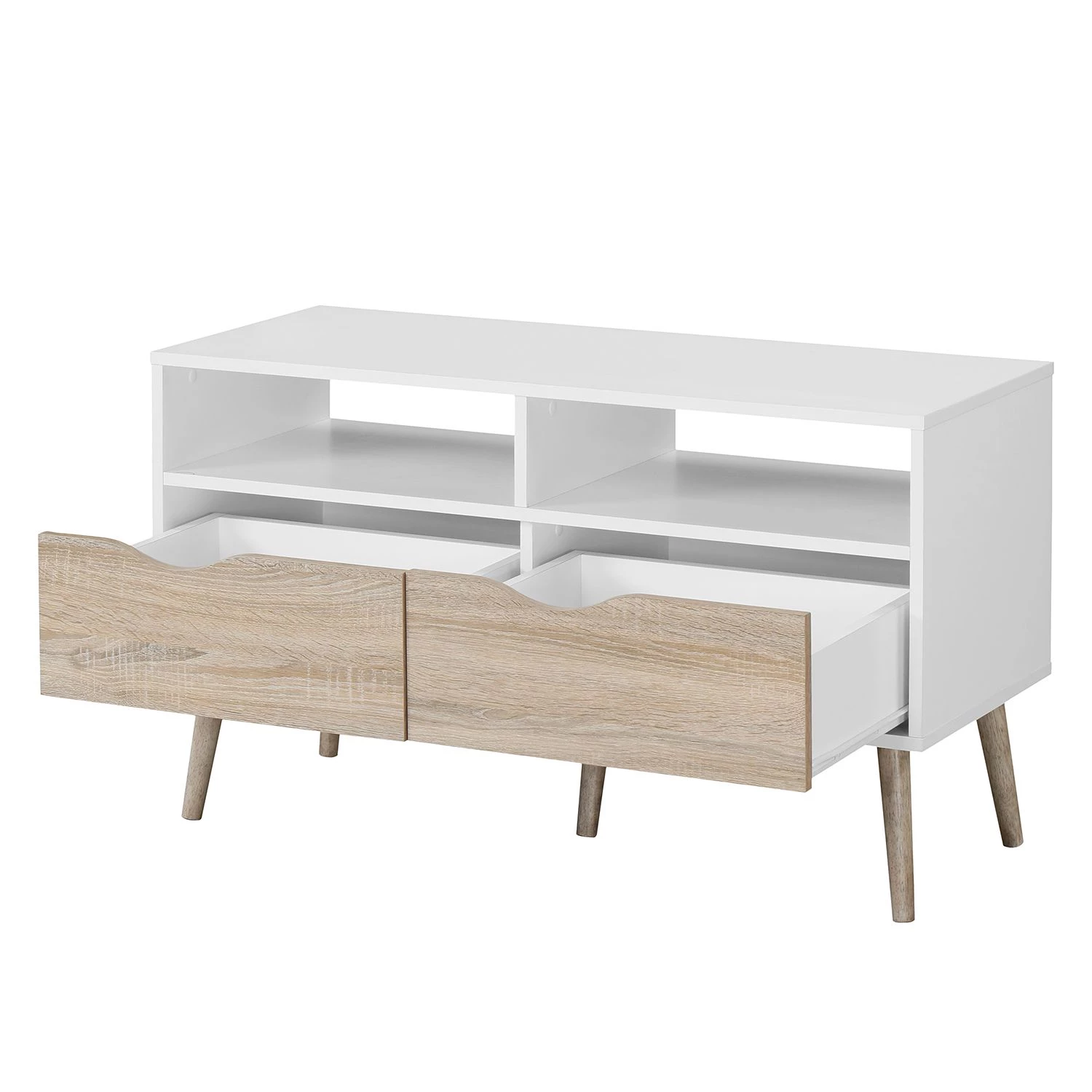 Mørteens Meuble TV Sunndal III - Partiellement en caoutchouc massif 6 Mørteens Meuble TV Sunndal III - Partiellement en caoutchouc massif – Image 4