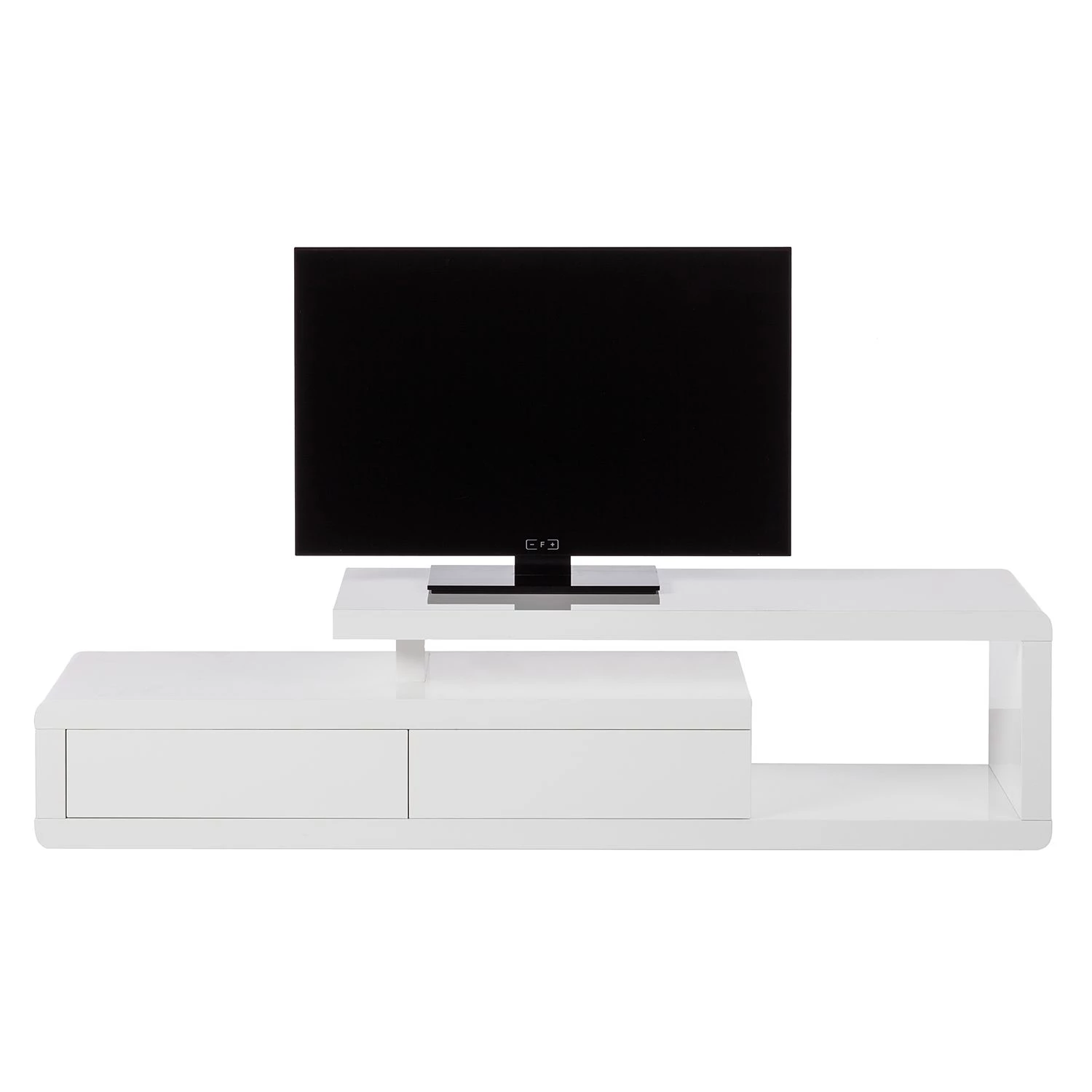 Fredriks Meuble TV t-vision - Blanc brillant 5 Fredriks Meuble TV t-vision - Blanc brillant – Image 3