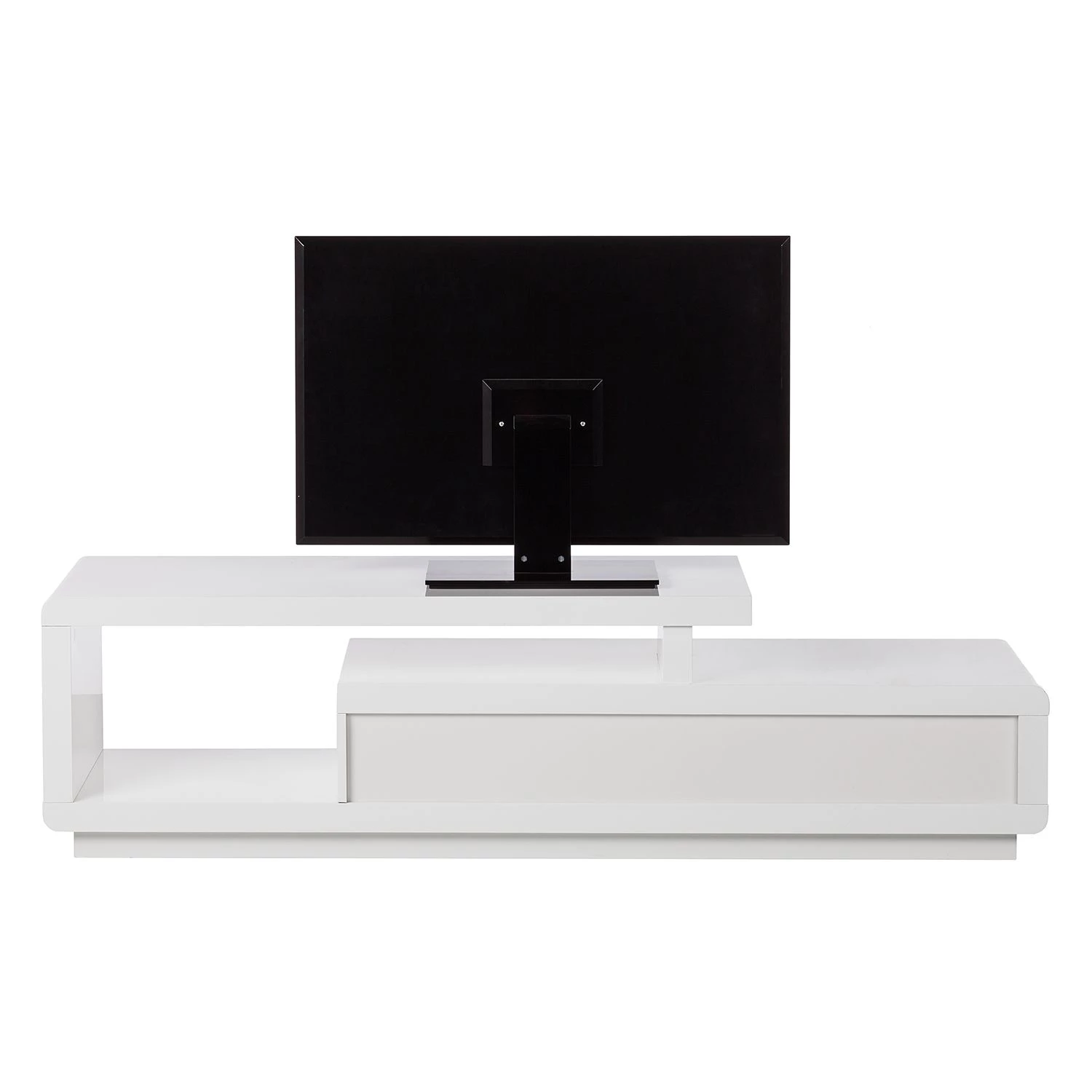 Fredriks Meuble TV t-vision - Blanc brillant 7 Fredriks Meuble TV t-vision - Blanc brillant – Image 5