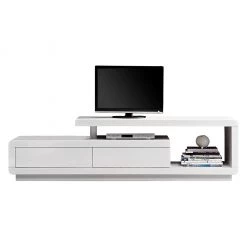 Fredriks Meuble TV t-vision - Blanc brillant 15 Fredriks Meuble TV t-vision - Blanc brillant -Meubles de salon Soldes tv lowboard t vision ii hochglanz weiss 261732