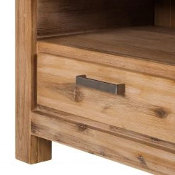 Ars Natura Meuble TV Toumanar I - Partiellement en acacia massif - Acacia sable -Meubles de salon Soldes tv lowboard toumanar i akazie teilmassiv akazie sand 3627377