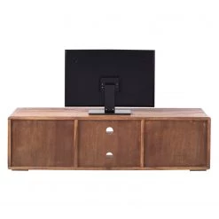 Ars Natura Meuble TV Trangle I - Sheesham massif - Sheesham clair -Meubles de salon Soldes tv lowboard trangle i sheesham massiv sheesham hell 4944228