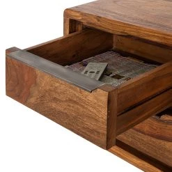 Ars Natura Meuble TV Trangle - Sheesham massif 25 Ars Natura Meuble TV Trangle - Sheesham massif -Meubles de salon Soldes tv lowboard trangle sheesham massiv 702566