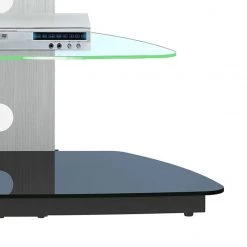 Jahnke Support TV CU-MR 50 (avec éclairage) - Aluminium / Verre 8 Jahnke Support TV CU-MR 50 (avec éclairage) - Aluminium / Verre -Meubles de salon Soldes tv rack cu mr 50 inkl beleuchtung aluminium glas 407409