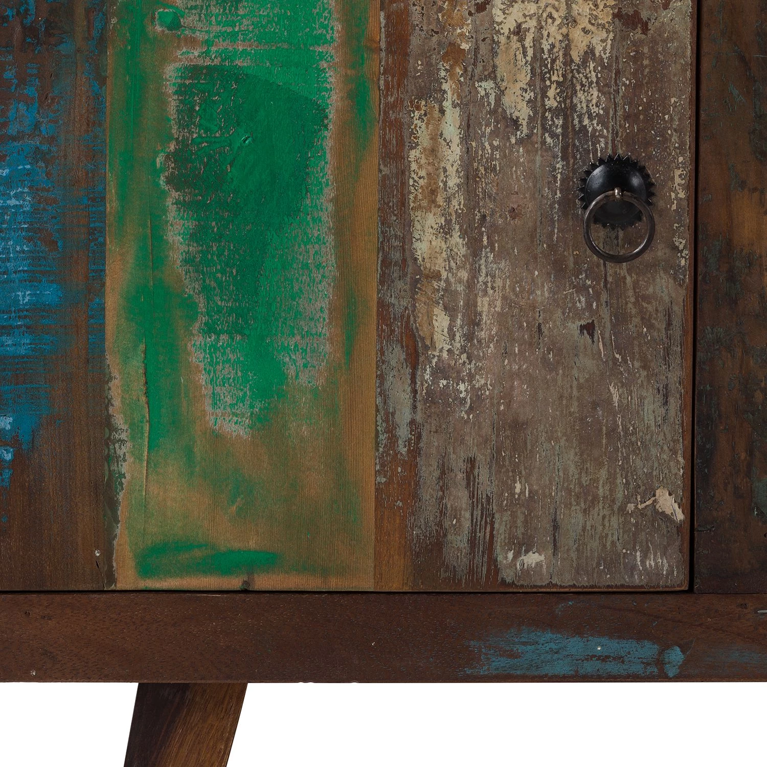 Ars manufacti Meuble TV Yazoo - Bois recyclé massif - Multicolore 12 Ars manufacti Meuble TV Yazoo - Bois recyclé massif - Multicolore – Image 10