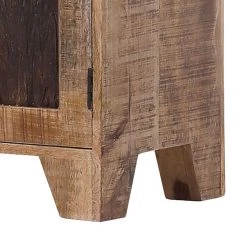 Ars manufacti Vitrine Curenna - Manguier partiellement massif - Manguier / Marron -Meubles de salon Soldes vitrinenschrank curenna mango teilmassiv 4419388