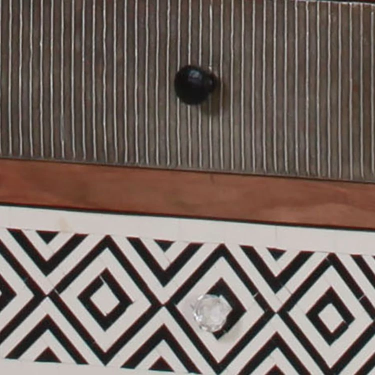 Red Living Armoire vitrine Farasi - Sheesham massif 5 Red Living Armoire vitrine Farasi - Sheesham massif – Image 3