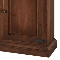 Ridgevalley Armoire vitrine Vicuna I - Pin massif - Marron - Sans éclairage -Meubles de salon Soldes vitrinenschrank vicuna i pinie massiv braun 453971