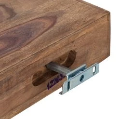 Wolf-Möbel Étagère murale Yoga - Sheesham massif -Meubles de salon Soldes wandboard kerala sheesham massiv natur 370261