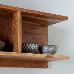 Wolf-Möbel Étagère murale - Acacia massif 15 Wolf-Möbel Étagère murale - Acacia massif -Meubles de salon Soldes wandboard vision akazie massiv 4023308