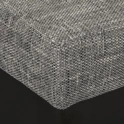 Roomscape Canapé panoramique Berrings - Convertible - Imitation cuir / Tissu structuré - Noir / Gris - Méridienne courte à gauche (vue de face) 55 Roomscape Canapé panoramique Berrings - Convertible - Imitation cuir / Tissu structuré - Noir / Gris - Méridienne courte à gauche (vue de face) -Meubles de salon Soldes wohnlandschaft berrings mit schlaffunktion kunstleder strukturstoff schwarz grau longchair davorstehend links 3633481