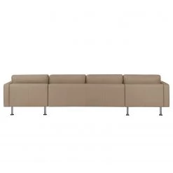 Fredriks Canapé panoramique Bivona II - Cappuccino -Meubles de salon Soldes wohnlandschaft bivona ii echtleder cappuccino 4187672