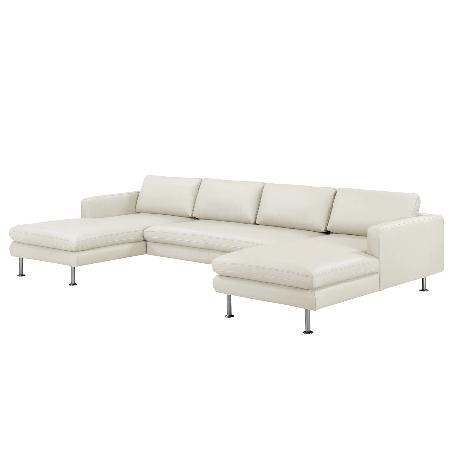 Fredriks Canapé panoramique Bivona II - Blanc perlé 3 Fredriks Canapé panoramique Bivona II - Blanc perlé