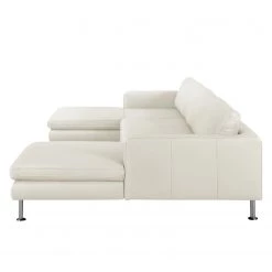 Fredriks Canapé panoramique Bivona II - Blanc perlé 17 Fredriks Canapé panoramique Bivona II - Blanc perlé -Meubles de salon Soldes wohnlandschaft bivona ii echtleder perlweiss 4187332