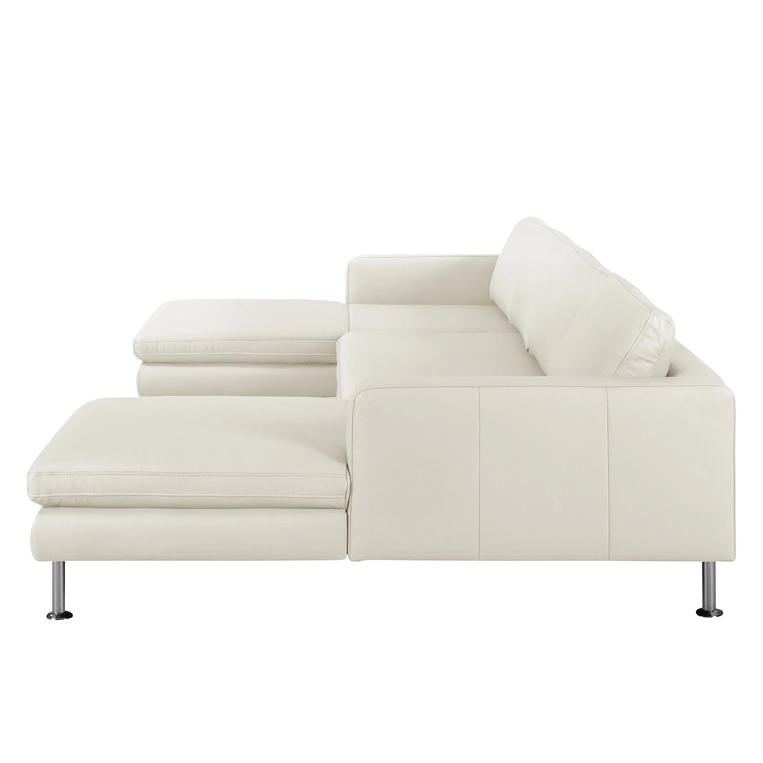 Fredriks Canapé panoramique Bivona II - Blanc perlé 6 Fredriks Canapé panoramique Bivona II - Blanc perlé – Image 4