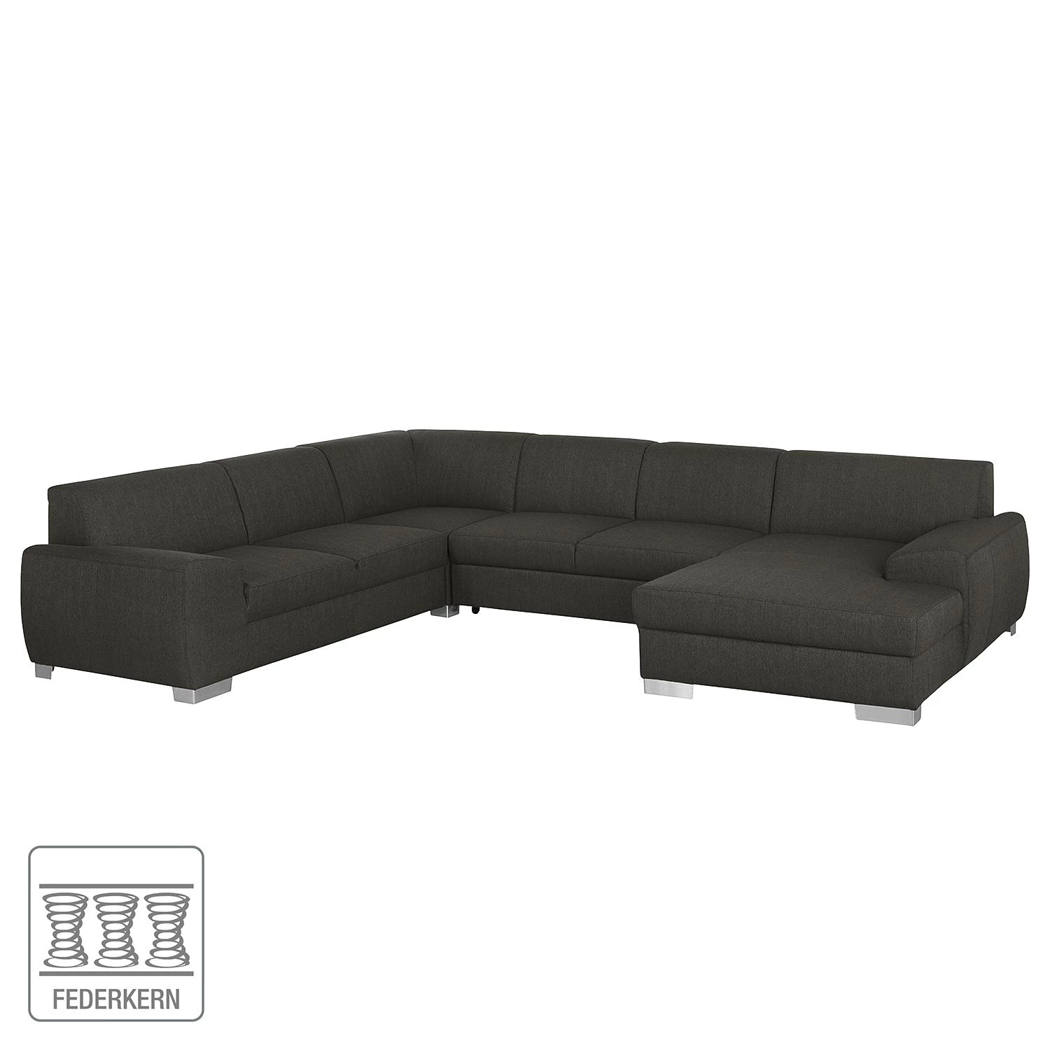 Fredriks Canapé panoramique Bollon - Méridienne courte à droite (vue de face) - Fonction couchage 4 Fredriks Canapé panoramique Bollon - Méridienne courte à droite (vue de face) - Fonction couchage – Image 2