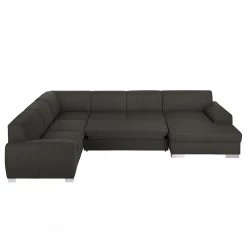 Fredriks Canapé panoramique Bollon - Méridienne courte à droite (vue de face) - Fonction couchage 25 Fredriks Canapé panoramique Bollon - Méridienne courte à droite (vue de face) - Fonction couchage -Meubles de salon Soldes wohnlandschaft bollon webstoff dunkelgrau longchair davorstehend rechts mit schlaffunktion 4154476